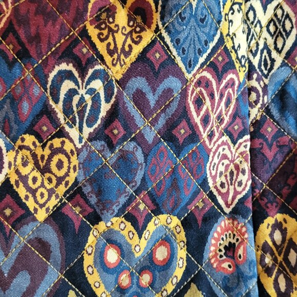 Farm Rio Black Hearts Ikat Mini Skirt - Picture 9 of 13